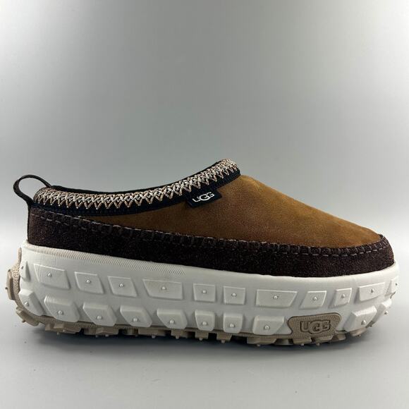 UGG Venture Daze Men Size 11 Chestnut Outdoor Tasman Suede Slippers Shoes NEW - Picture 1 of 6
